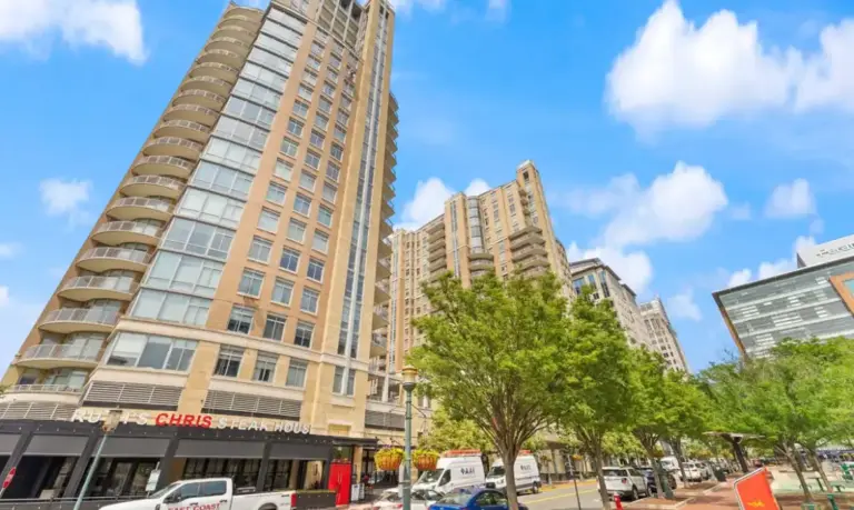 The Midtown building in Reston, VA, with a recent condo sale by the best Realtor Jean Garrell Group