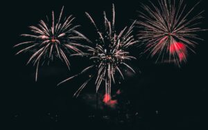 Fireworks display for the Fourth of July in Loudoun County VA with the best Realtors in Leesburg and Ashburn, Jean Garrell Group top local real estate agents