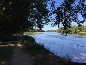 Potomac River view from Algonkian Regional Park near Potomac Falls Virginia